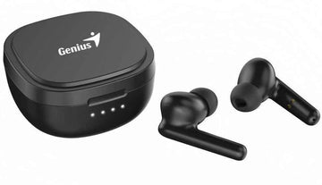 GENIUS bezdrátový headset TWS HS-M910BT/ černý/ Bluetooth 5.0/ USB-C nabíjení