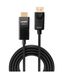 Lindy 1m Active DisplayPort to HDMI Cable with HDR-2