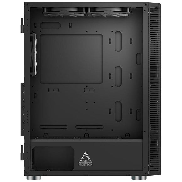 Case|MONTECH|X3 Glass|MidiTower|Not included|Colour Black|X3GLASS(B)