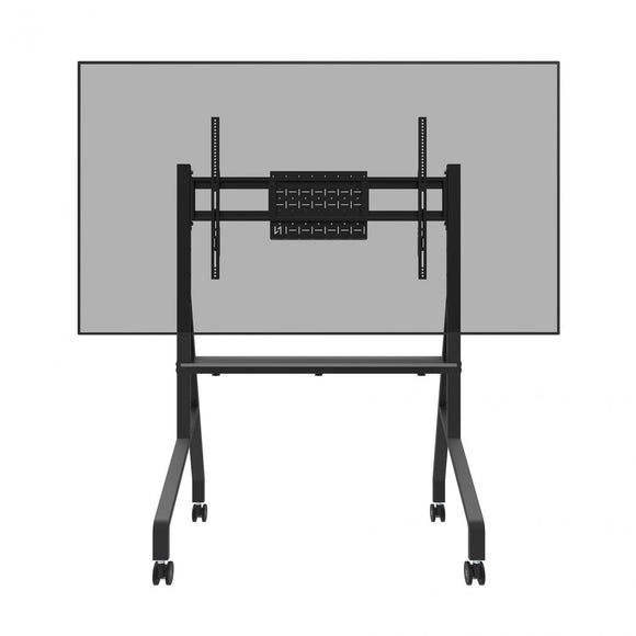 Neomounts Floor stand | FL50-525BL1 TV trolley | Adjustable Height | 55-86 " | Maximum weight (capacity) 76 kg | Black