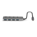 Hub Lindy 4 Port USB 3.2 buton On/Off "LY-43383" (timbru verde 0.18 lei)-3