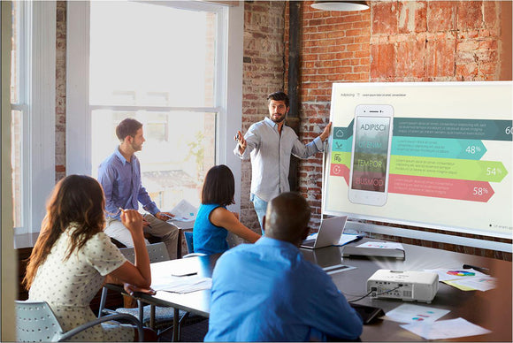 Epson EB-L260F | 1920x1080 3LCD 4600ANSI-lumen | 1.32-2.12:1 | Fixed lens | White