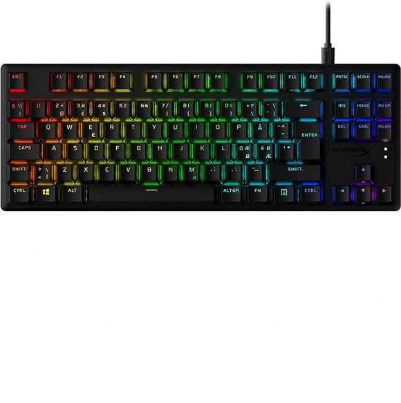 Clavier HyperX Alloy Origins PBT Rouge