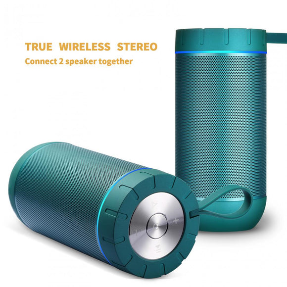 Enceinte portable akai abtsw-60 20 w bleue