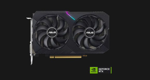 Asus Dual GeForce RTX 3050 Graphics Card 8GB GDDR6