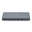 Lindy DST-Pro 5K XT, USB-C Laptop Docking Station with Triple Display (4K) or Single Display (5K) and 100W Pass-Through Charging