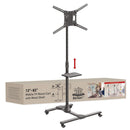 Barkan Mobile TV Mount Cart+Self 32"-83", "SW411H"