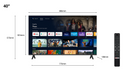Téléviseur tcl s54 40s5400a 1016 cm 40" full hd smart tv wi-fi argent