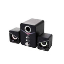 BOXE SPACER Gaming 2.1, RMS: 11W (2 x 3W + 5W), control volum, bass, treble, 3 x LED, USB power, black, 43502139 "SPGS-TORNADO" (timbru verde 2.00 lei)