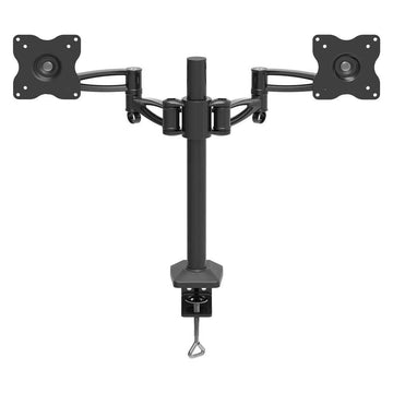 SUPORT de birou BARKAN, pt 2 TV/monitor plat, curbat, diag. max 27.1 inch, orizontala, verticala, inclinare, max 6 Kg x 2, "E642.B"