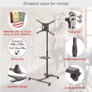 Barkan Mobile TV Mount Cart+Self 32"-83", "SW411H"