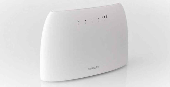 Tenda N300 wireless router Fast Ethernet Single-band (2.4 GHz) 4G White