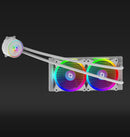 Refroidisseur de processeur aquarius 240 aio blanc argb