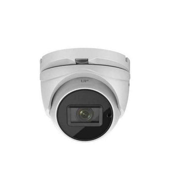 CAMERA supraveghere HIKVISION turret, pt. exterior, dist. IR 60 m, lentila motorizata 2.7 - 13.5 mm, 8.29 Mpx, cu fir, carcasa metal, "DS-2CE79U1T-IT3ZF" (timbru verde 0.8 lei)