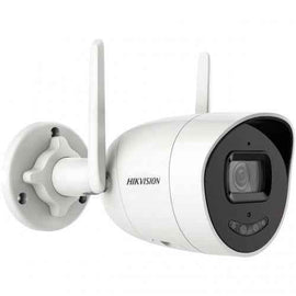 CAMERA IP Hikvision, bullet pt. interior | exterior, dist. IR 30 m, tip lentila fixa 2.8 mm, 2 Mpx, slot SD card, "DS-2CV2027G0-LDW2" (timbru verde 0.8 lei)