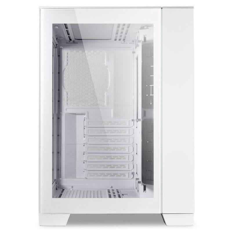 Lian Li O11 Dynamic Mini Snow Edition, mi-tour, verre trempé - Blanc