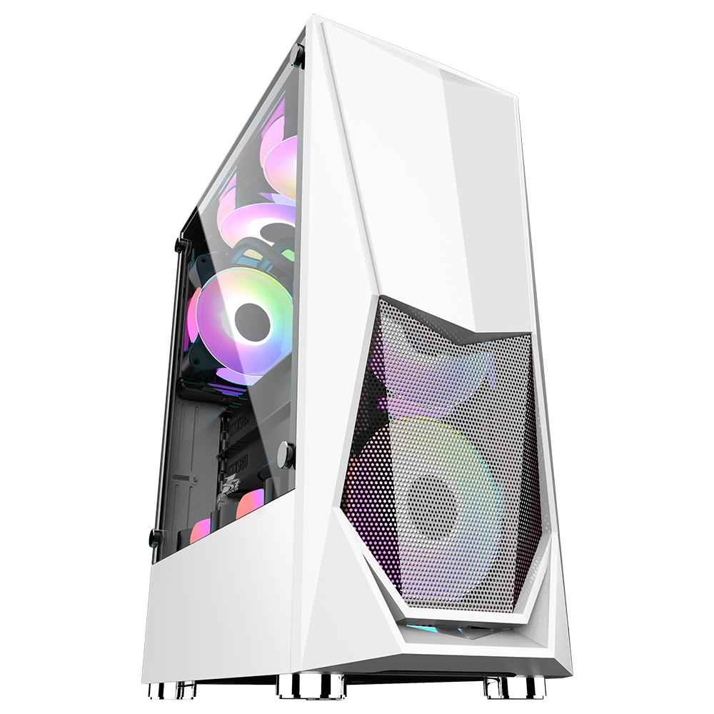 Boîtier 1STPLAYER Gaming DK-3 BLANC
