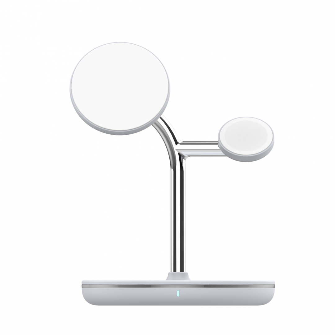 Chargeur de bureau sans fil Tellur 3 en 1 MagSafe