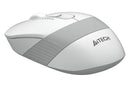 MOUSE A4tech, PC sau NB, cu fir, USB, optic, 1200 dpi, butoane/scroll 4/1, buton selectare viteza, alb / gri, "FM10 White" (timbru verde 0.18 lei)-4