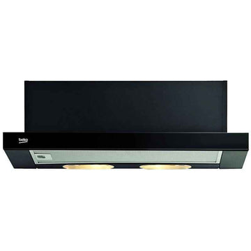 Beko CTB6250B cooker hood 420 m³/h Semi built-in (pull out) Black