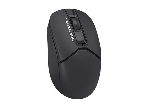 MOUSE A4tech, PC sau NB, wireless, 2.4GHz, optic, 1200 dpi, butoane/scroll 3/1, , negru, "FG12-BK" (timbru verde 0.18 lei)