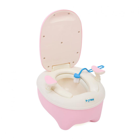 Pot avec poignées rose u-grow