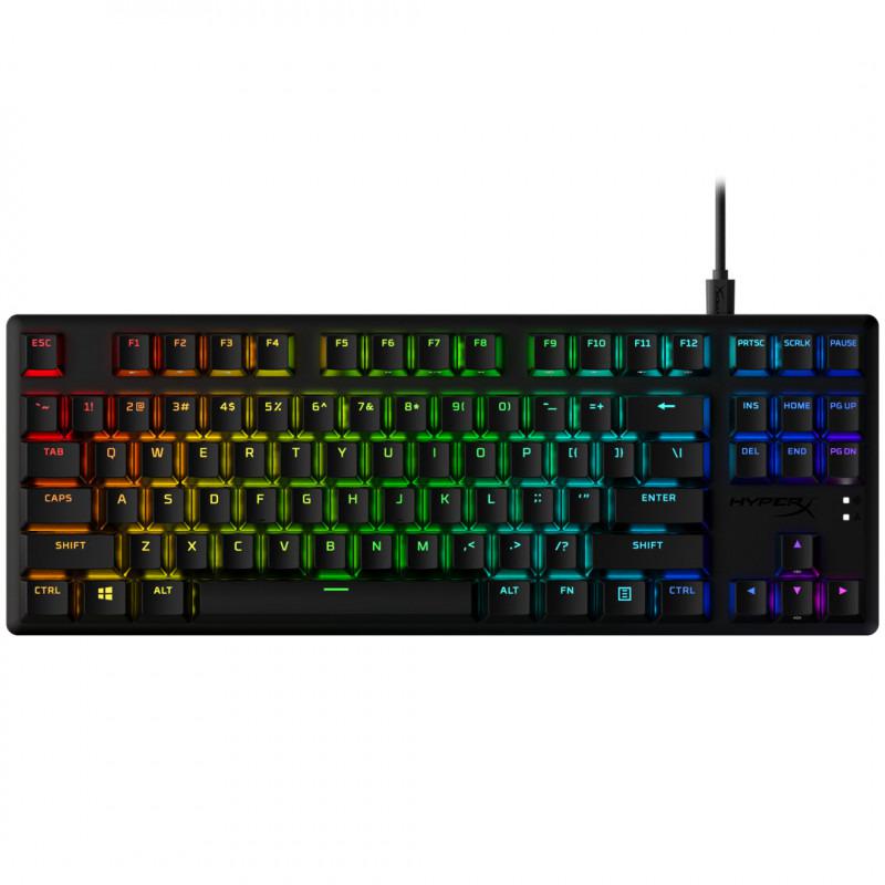 Clavier HyperX Alloy Origins Core PBT HX Aqua Black