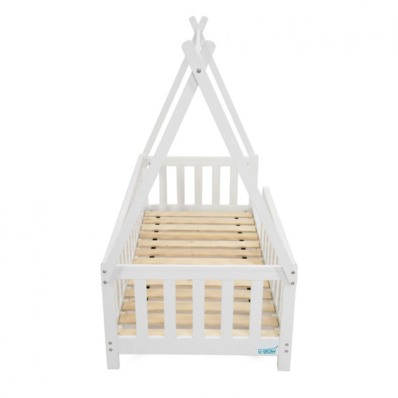 Lit bébé U-Grow, blanc, 147,5 x 75 cm