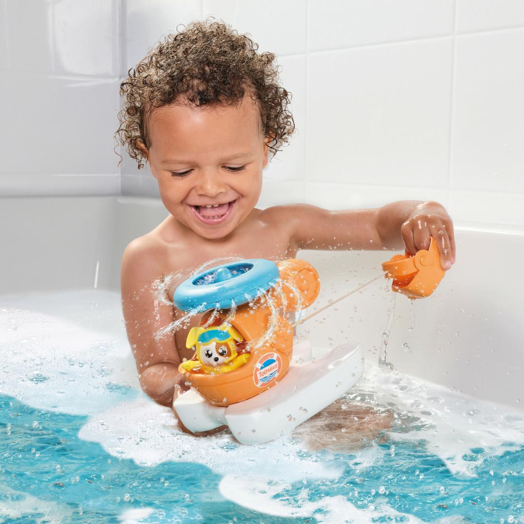 Jouet de bain, hélicoptère de sauvetage
