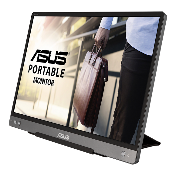 ASUS MB14AC computer monitor 35.6 cm (14") 1920 x 1080 pixels Full HD Grey