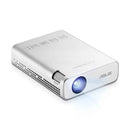 ASUS ZenBeam E1R | 854x480 DLP 200LED Lumen | 1,2:1 | Silver