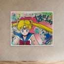 Sailor Moon impression sur toile de l'œuvre originale