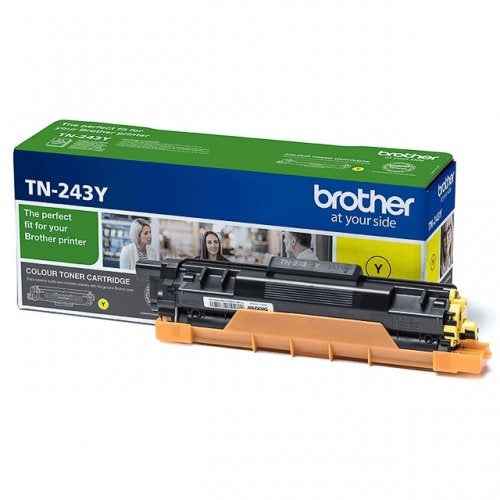 Brother TN-243Y (TN243Y) Toner Cartridge, Yellow