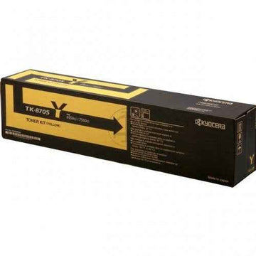 Cartouche de toner Kyocera TK-8705Y (1T02K9ANL0), jaune