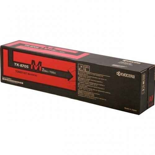Cartouche de toner Kyocera TK-8705M (1T02K9BNL0), magenta