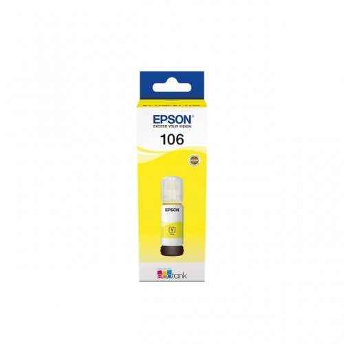 Recharge d'encre Epson 106 EcoTank (C13T00R440), jaune