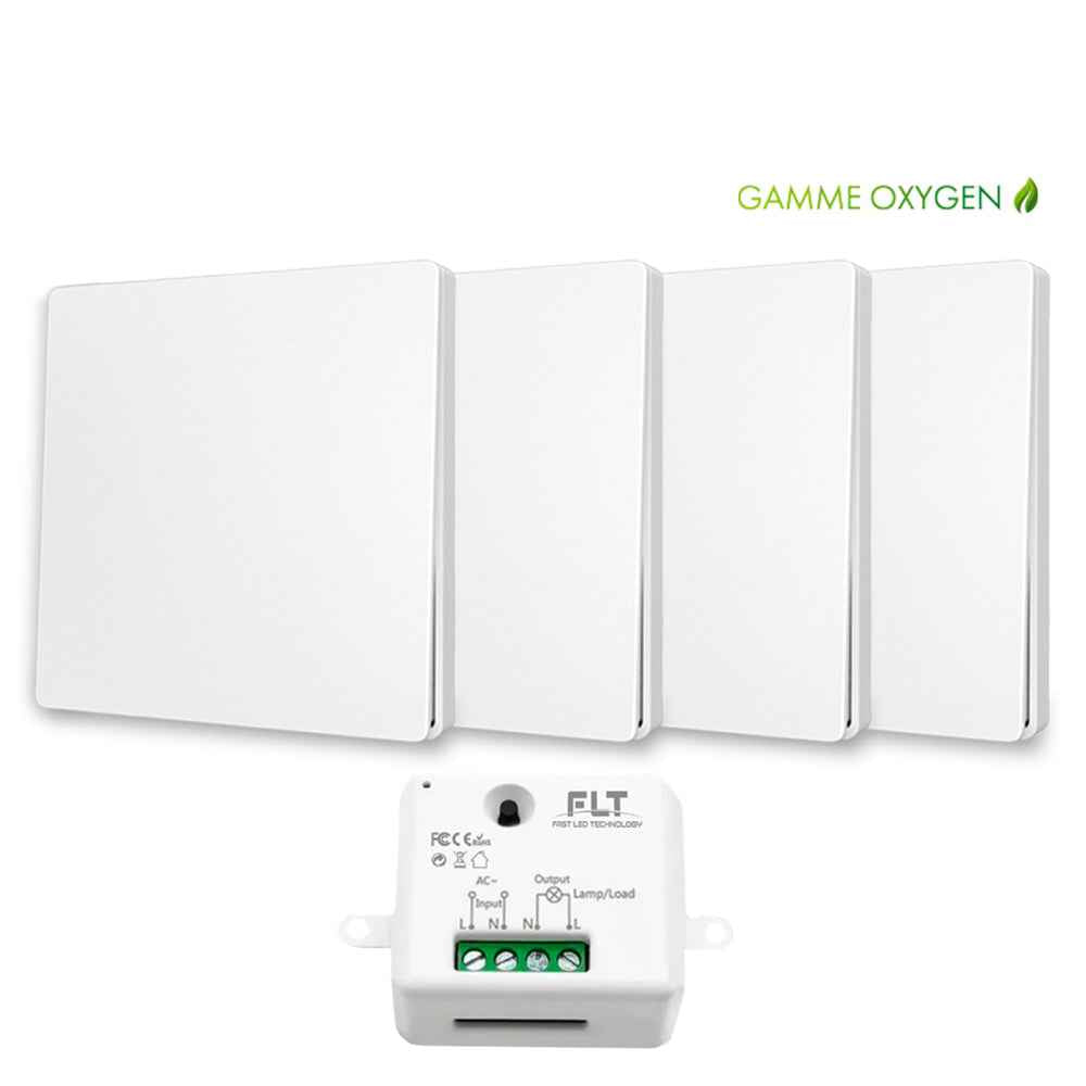 Kit interrupteur sans fil et sans pile - OXYGEN 41