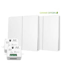 Kit interrupteur sans fil et sans pile - Bouton Double Allumage - OXYGEN 22