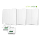 Kit interrupteur sans fil et sans pile - Bouton Double Allumage - OXYGEN 32