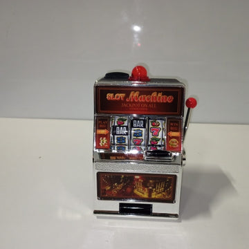 Ecost Customer Return Slot Machine Money Box Plastic Slot Machine Design Savings Bank, 14.0 x 10.0 x