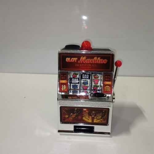Ecost Customer Return Slot Machine Money Box Plastic Slot Machine Design Savings Bank, 14.0 x 10.0 x