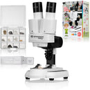 Bresser Junior Incident and Transmitted Microscope 50x