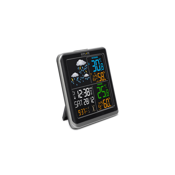 Wide-view Color Weather station
