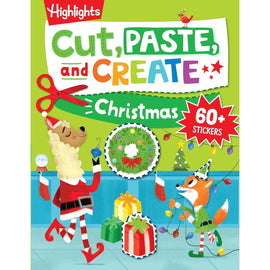 Cut, Paste, and Create Christmas: Scissor Skills Act. Book