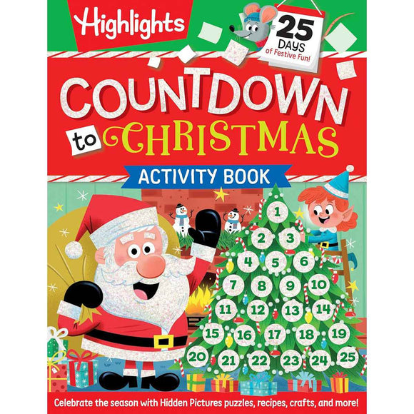 Countdown to Christmas Holiday Games Puzzles Crafts and More