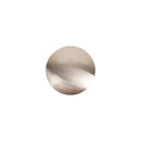 Bouton de meuble ROND, Finition zamak nickel mat