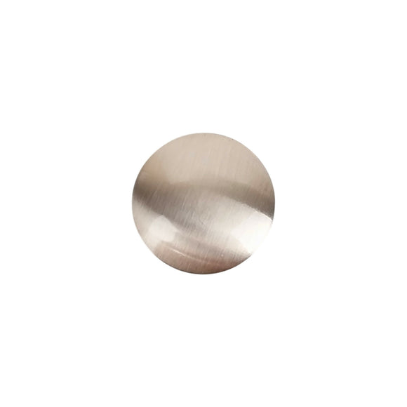 Bouton de meuble ROND, Finition zamak nickel mat