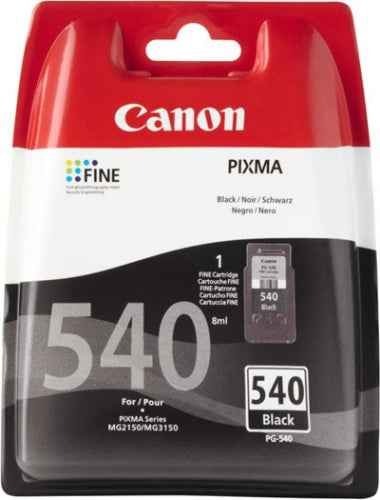Cartouche d'encre noire Canon PG-540 (5225B001)