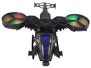 Military Helicopter Huge Wings Lights Sound Rotates-5