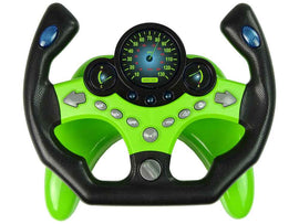 Steering Wheel Kit Keys Sound Lights Green